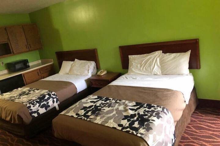 ADA Accessible Deluxe King Bed with Roll in Shower