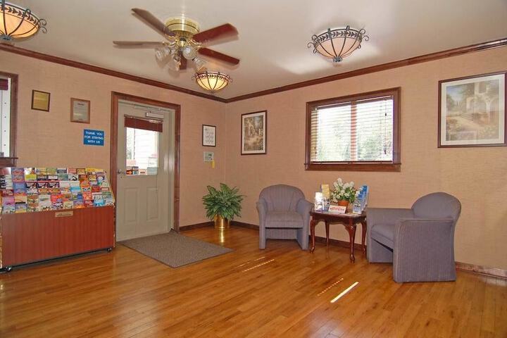 Lobby sitting area
