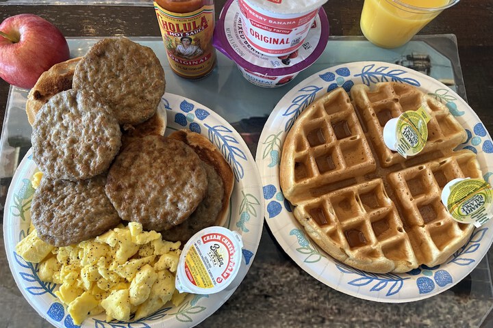 Breakfast buffet