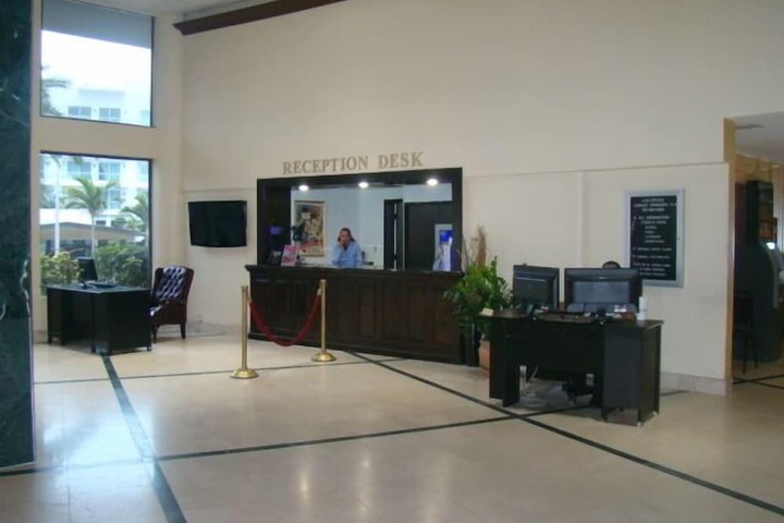 Interior entrance