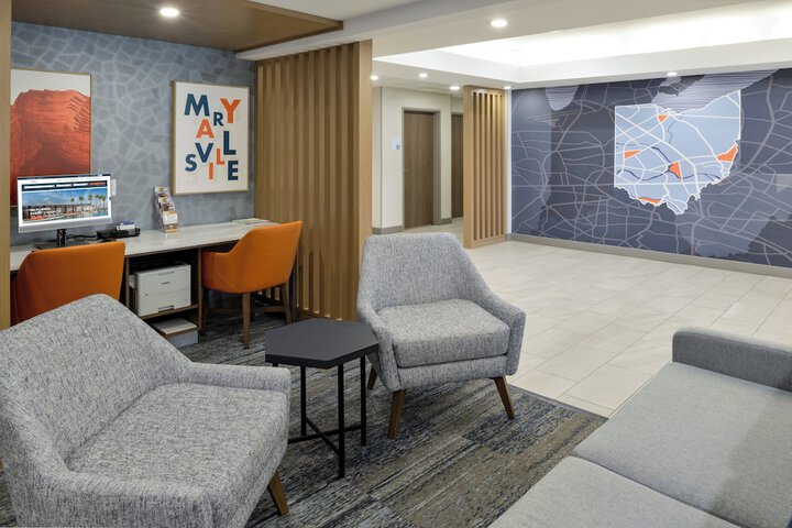 Lobby sitting area