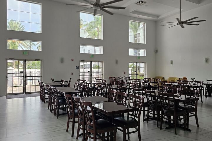 Breakfast area