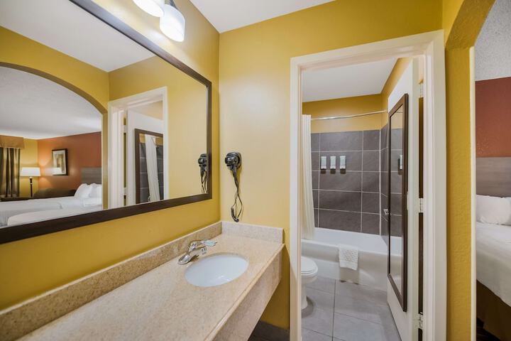 1 King Bed High Speed Internet Accessible Microwave and Refrigerator, Coffee Maker Iron and I (2 of 17)