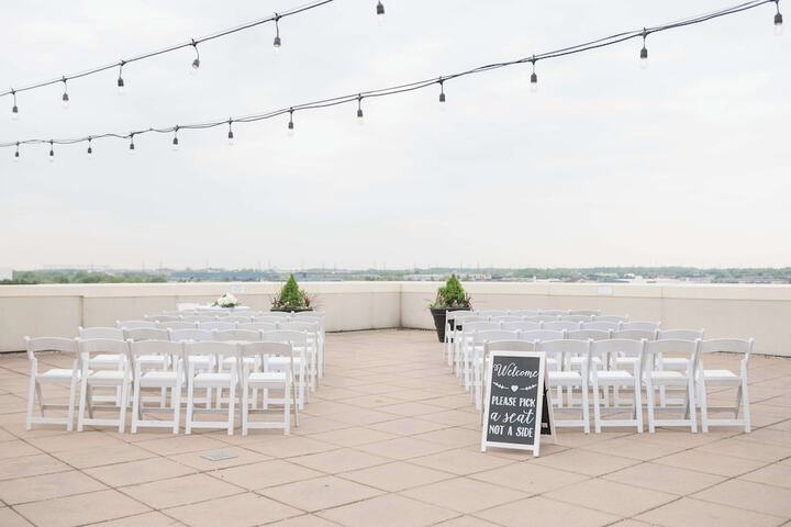 Indoor wedding