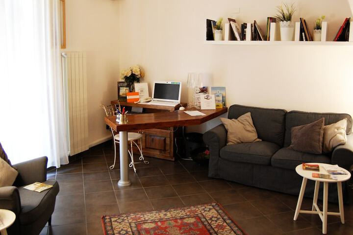 Interior entrance