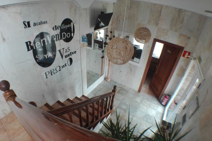 Interior entrance