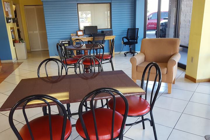 Lobby sitting area