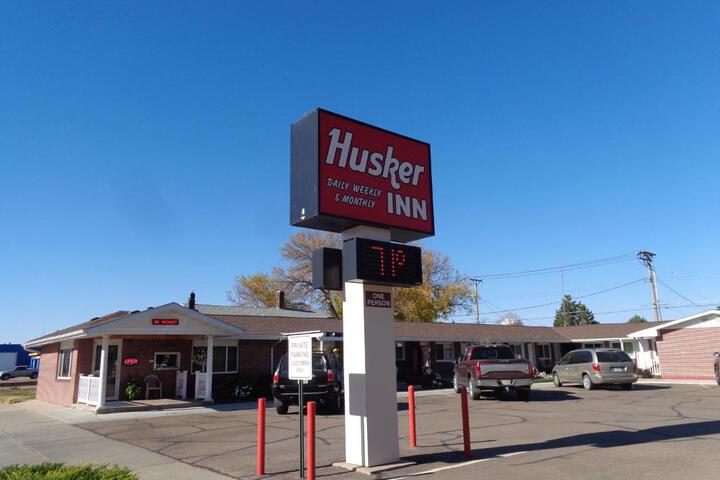 Exterior of Husker Inn