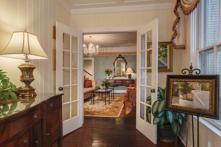 Interior entrance
