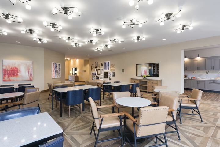 Breakfast area