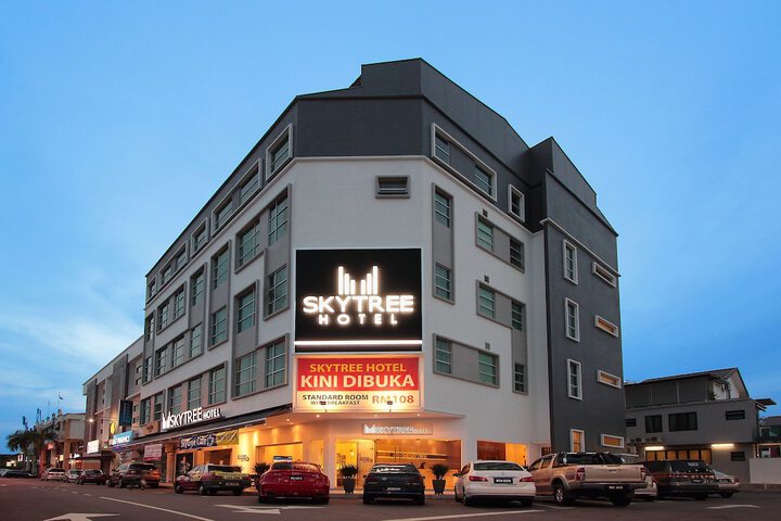 Exterior of Skytree Hotel