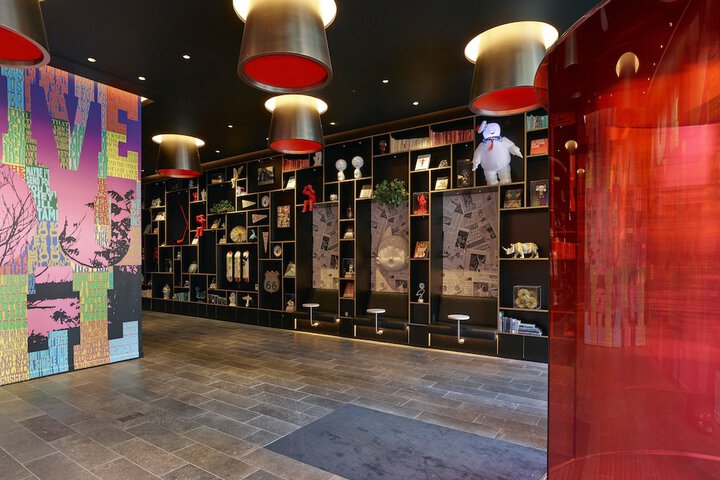 Interior entrance