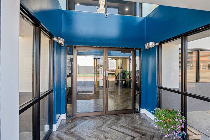 Interior entrance