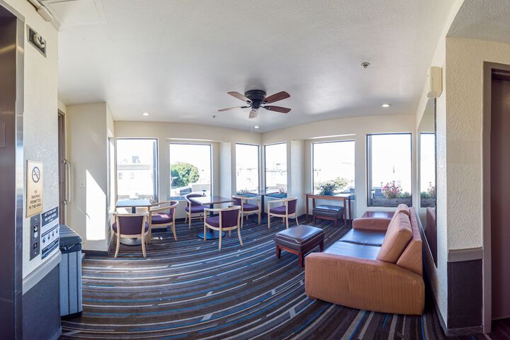 Lobby sitting area