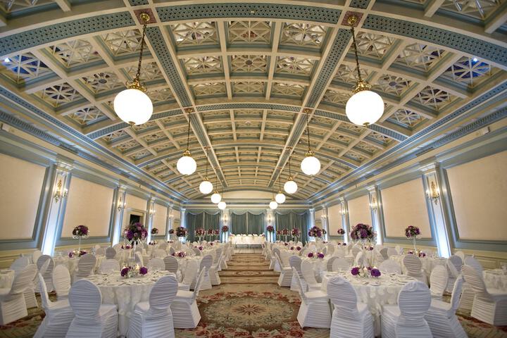 Indoor wedding