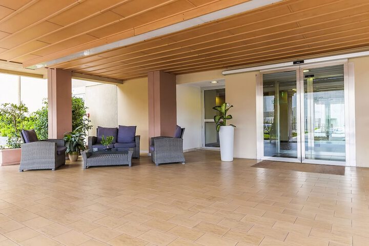 Interior entrance