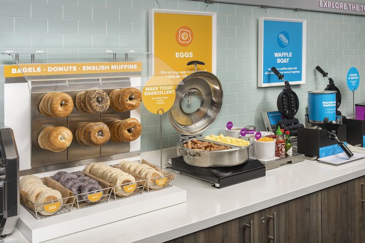 Breakfast buffet