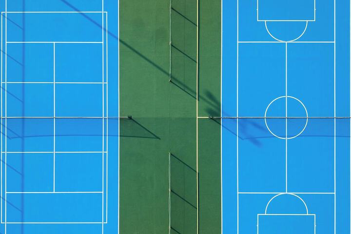 Tennis and Basketball Courts 108 of 212