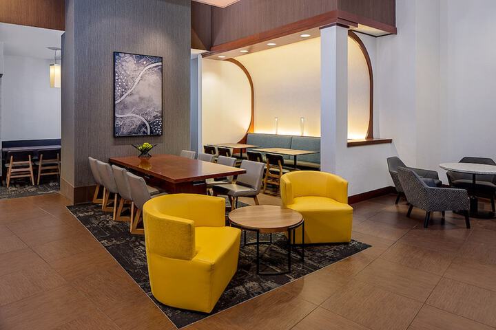 Lobby sitting area