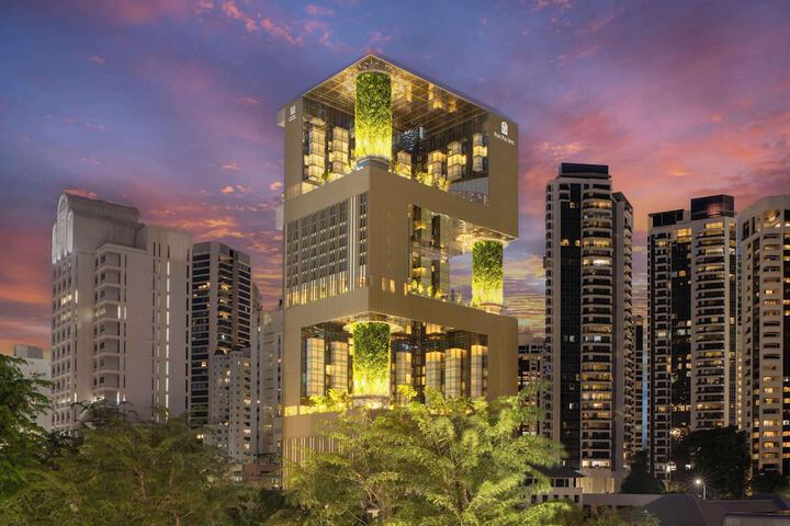 Exterior of Pan Pacific Orchard