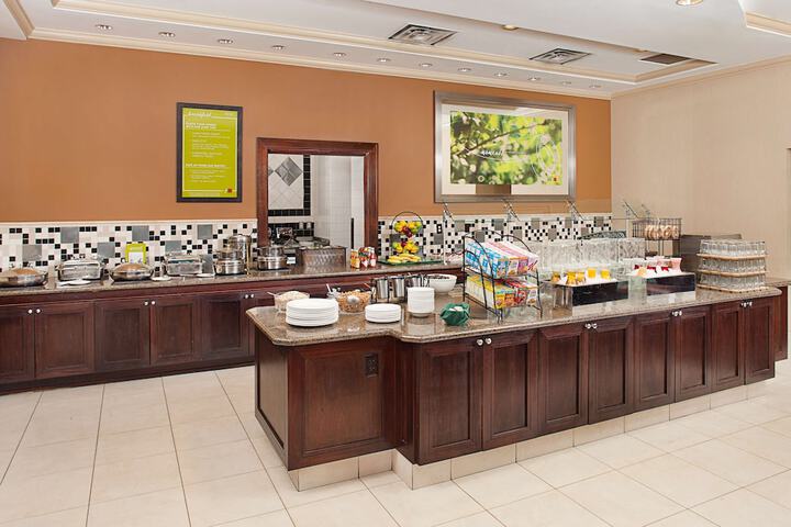 Breakfast buffet