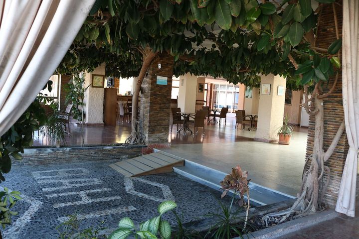 Interior entrance