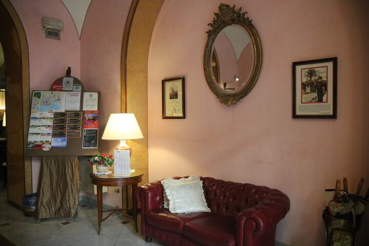 Interior entrance