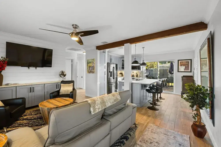 Exterior of Recently Renovated Paradise W / Private Pool! Close To Everything! 2 Bedroom Home by RedAwning