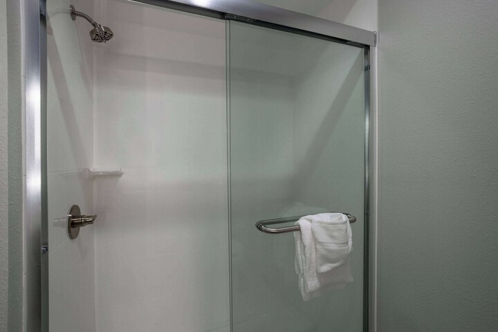 1 King Bed Mobility Hearing Accessible Room Roll in Shower (4 of 26)