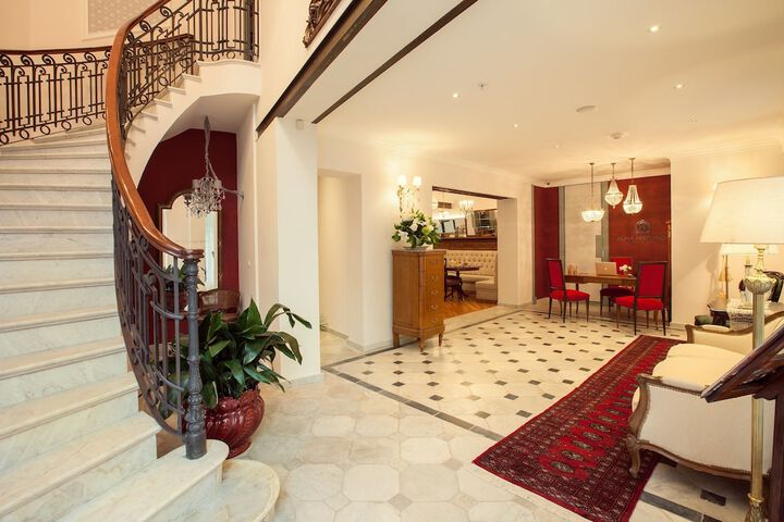 Interior entrance