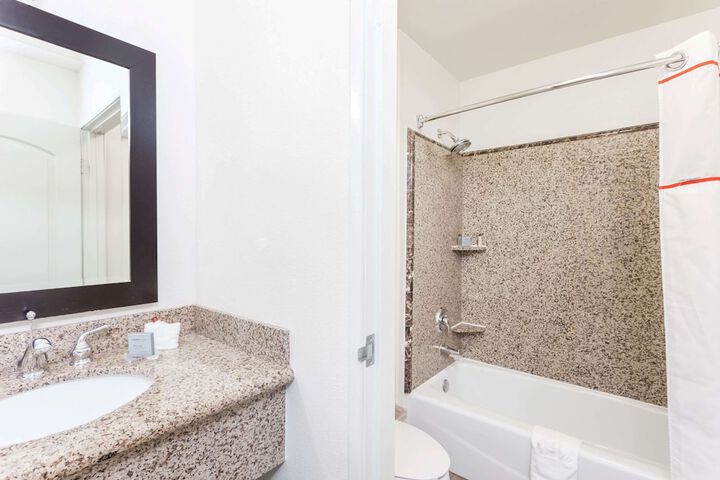 1 King Bed Mobility Hearing Impaired Accesible Studio Suite (13 of 17)