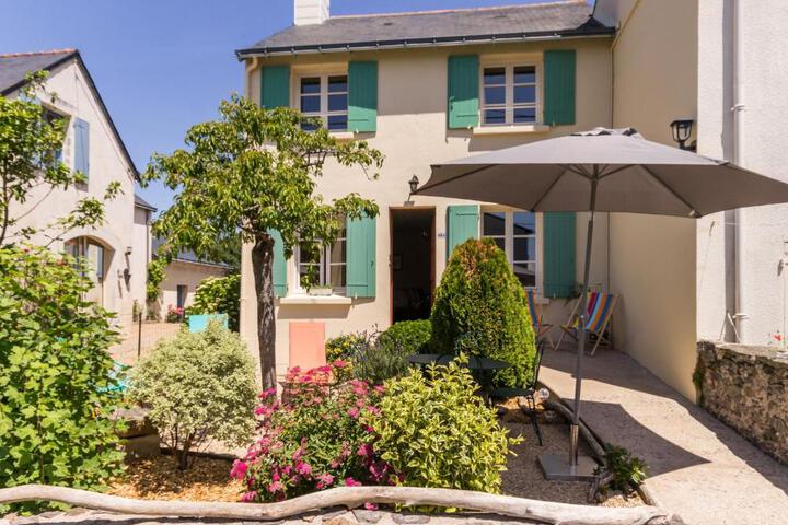 Maison de pêcheurs avec terrasse en bord de Loire wifi, vélos et équipé bébé - FR-1-306-1177