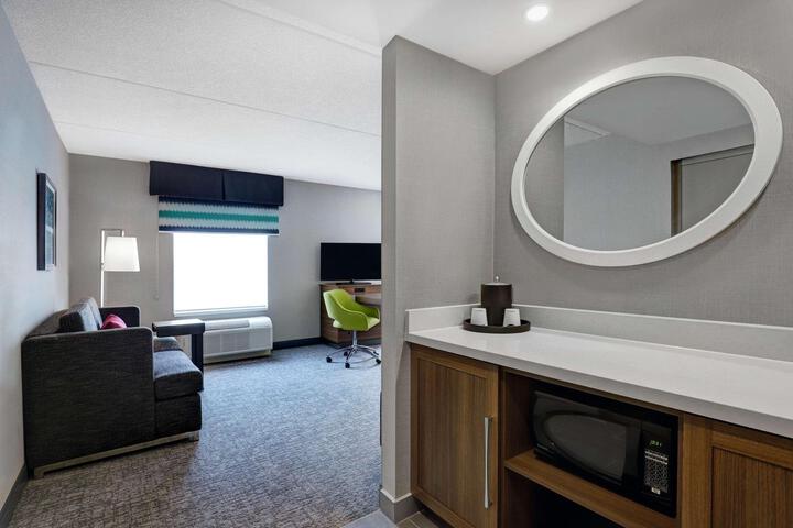 1 King Accessible Roll in Shower Suite Sofa Bed (7 of 16)