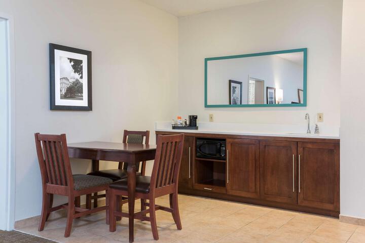1 King Bed with Sofa Bed and Refrigerator (8 of 17)
