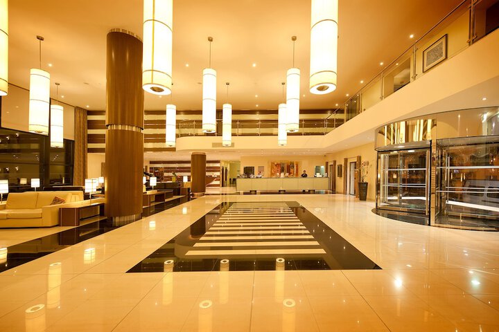 Interior entrance
