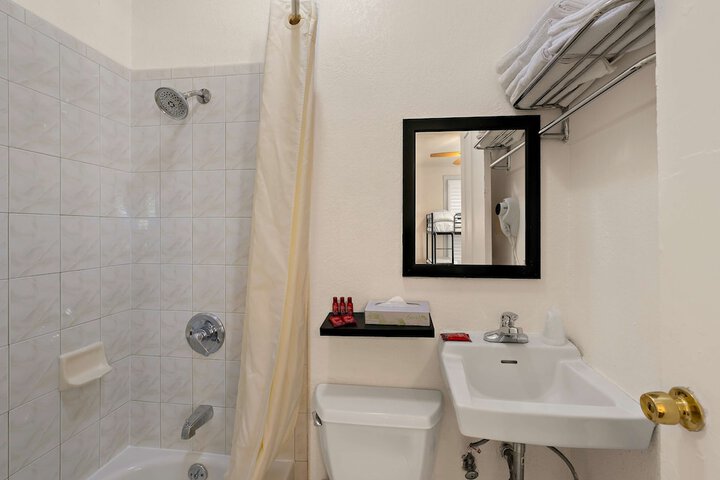 1 Queen Bed Larger Room Work Desk Microwave and Refrigerator (23 of 34)