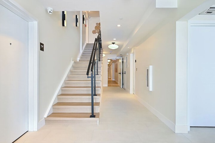 Interior entrance