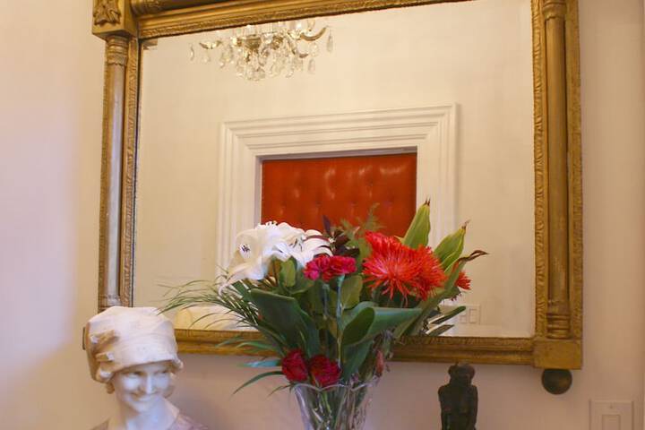 Interior entrance