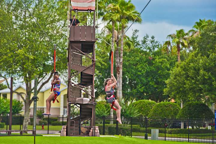 Ziplining