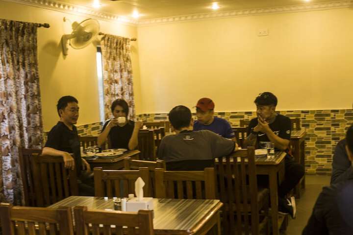 Breakfast area