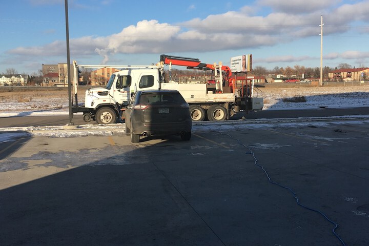 RV or truck parking