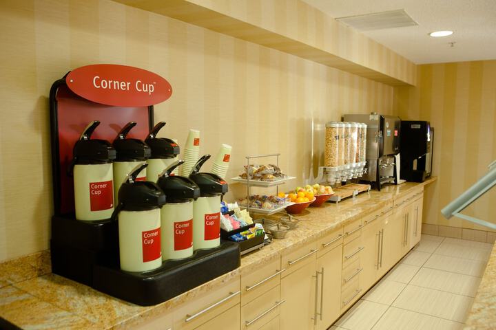 Breakfast area