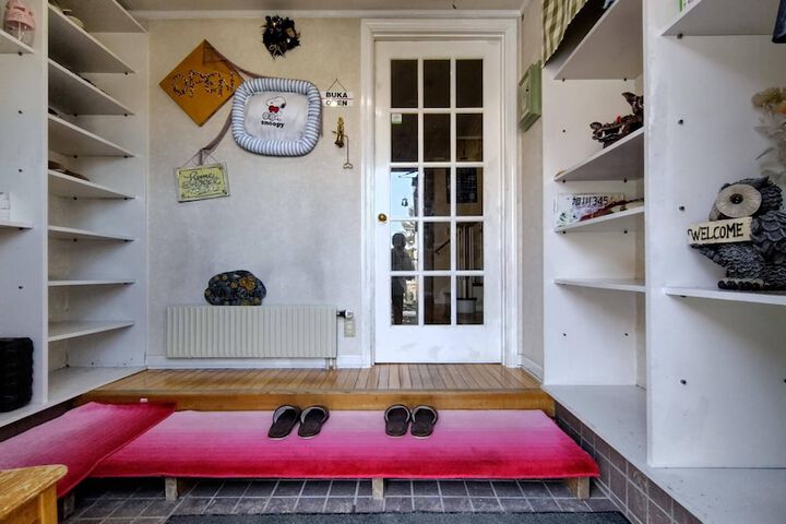 Interior entrance
