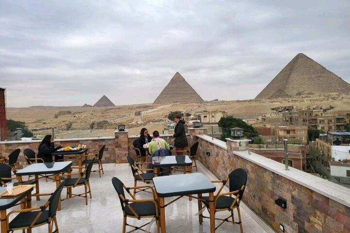 Sky pyramids
