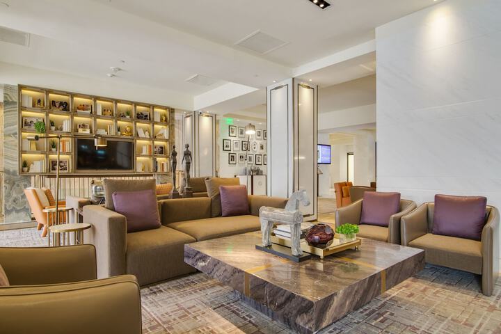 Lobby sitting area