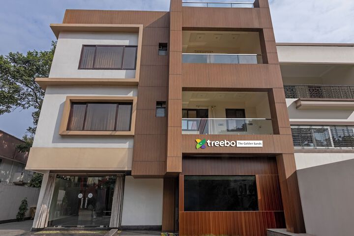 Exterior of Treebo The Golden Sands Bistupur