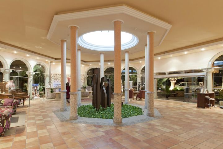 Interior entrance