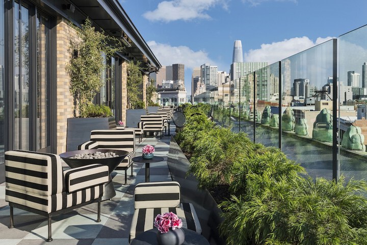 Rooftop terrace