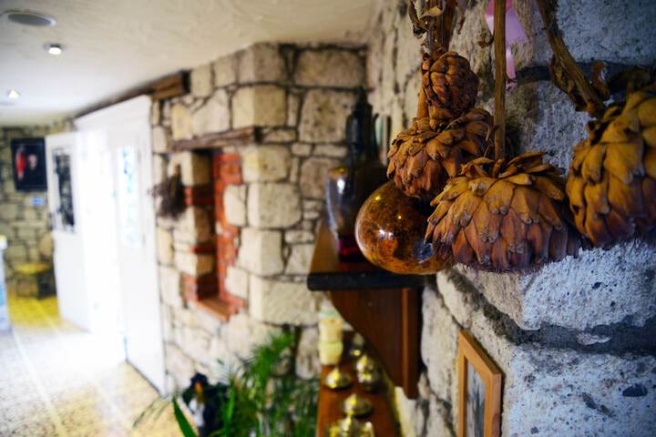 Interior entrance