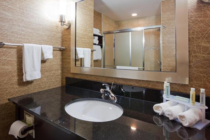 1 King Suite Walk in Shower (4 of 11)